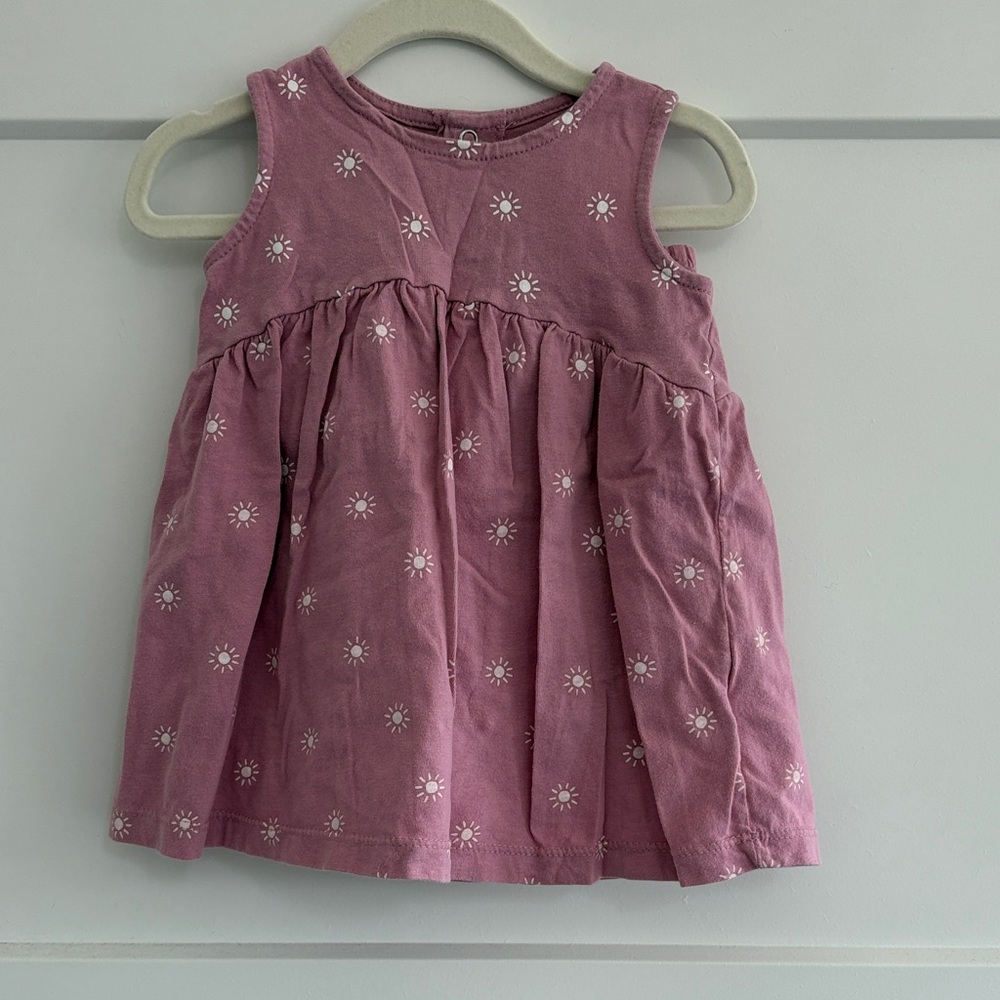 Carter’s Mauve Sunshine Dress Baby Girl 12 Month